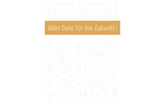 ABC Glückwunschkarte Abschied/Ruhestand
