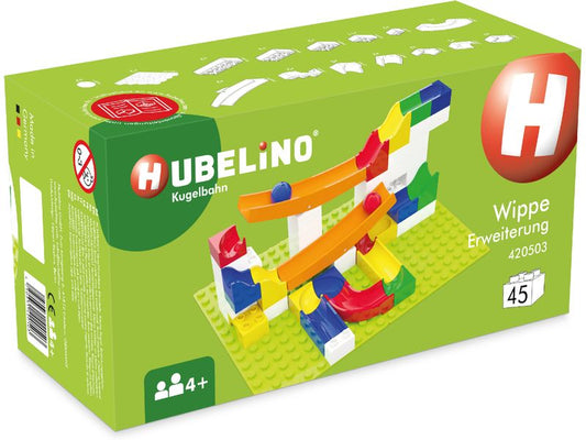 Hubelino | Kugelbahn: Wippen Erweiterung | Alter: 2+ Teile: 45