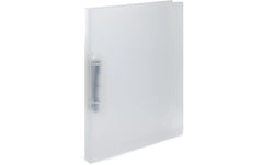 HERMA | Ringbuch A4 Transluzent weiss | Rücken 2.5 cm Polypropylen 2D-Ring Mechanik