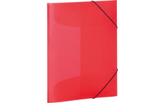 Herma Sammelmappe A4 Transluzent rot