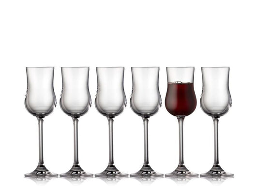 Lyngby | Portweinglas Juvel 9 cl 6 Stk. | Farbe klar, Crystal Glas