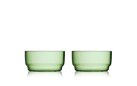 Lyngby Glaschale Torino 12 cm 2 Stk. Green