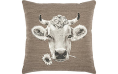 pad Kissenhülle Moo, Grau, 45x45 cm