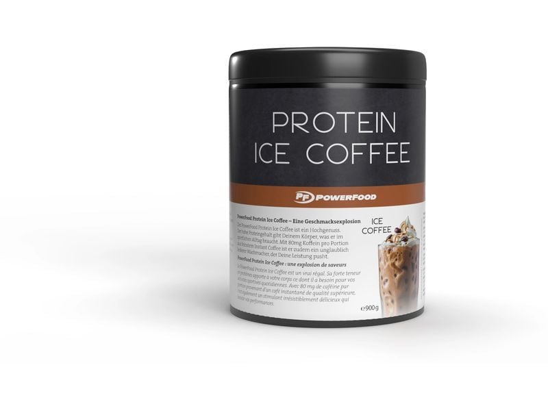 PowerFood | Protein Ice Coffee | Dose 900g, Ice Coffee