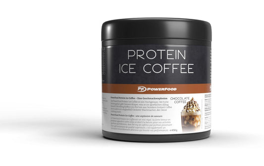 PowerFood | Protein Ice Coffee | Dose 450g, Chocolate Coffee