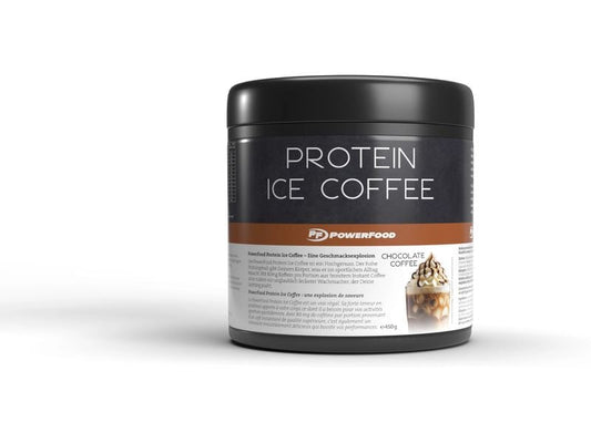 PowerFood | Protein Ice Coffee | Dose 450g, Chocolate Coffee