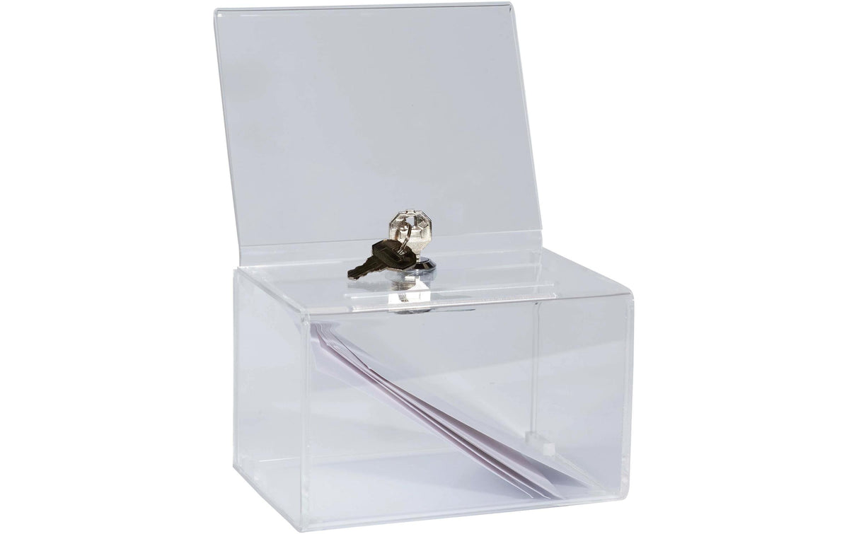 Exacompta Einwurfbox m. Kopfblende A6