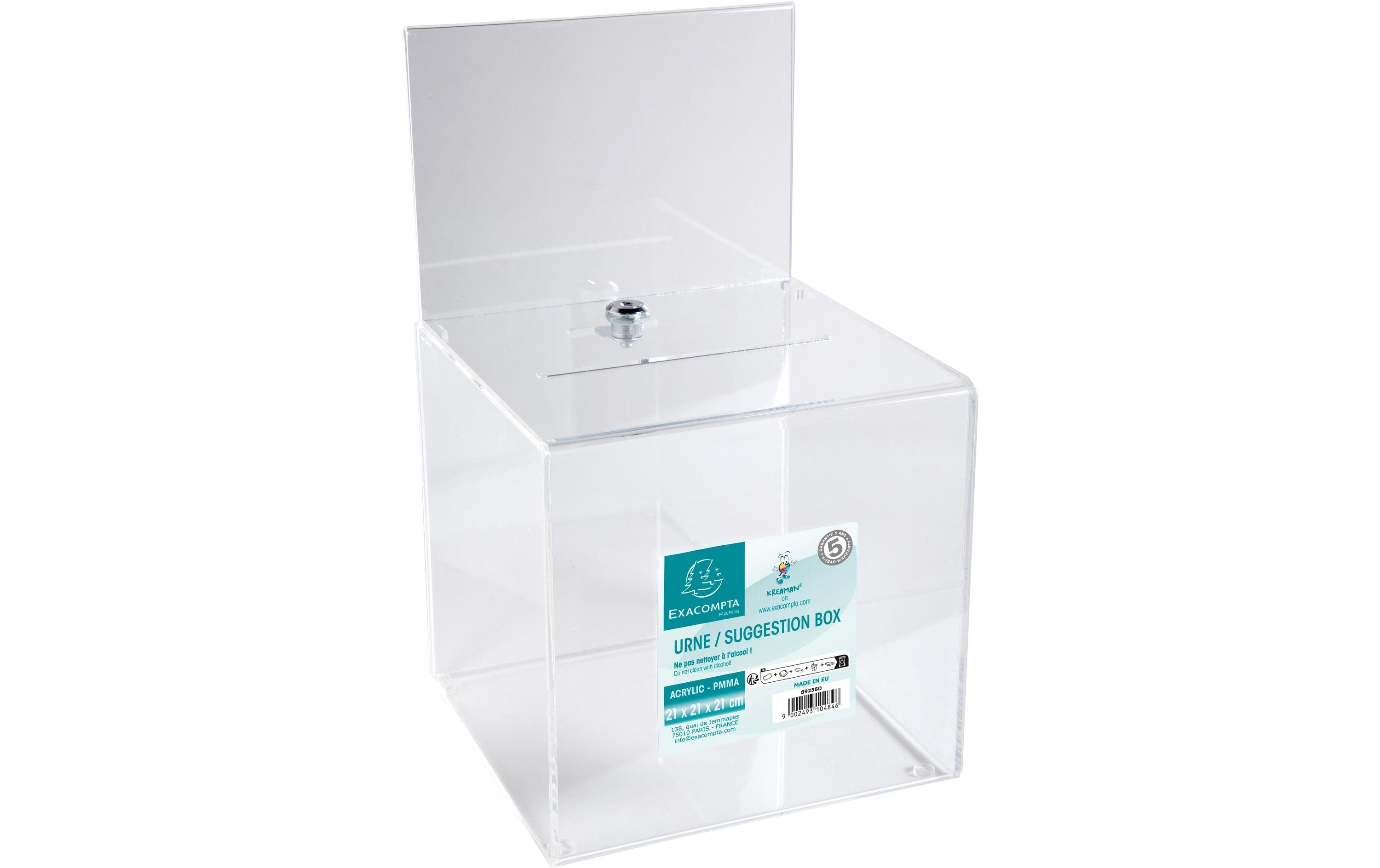 Exacompta Einwurfbox m. Kopfblende A5