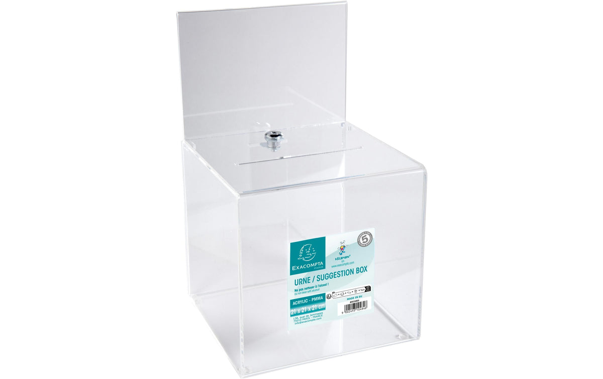 Exacompta Einwurfbox m. Kopfblende A5