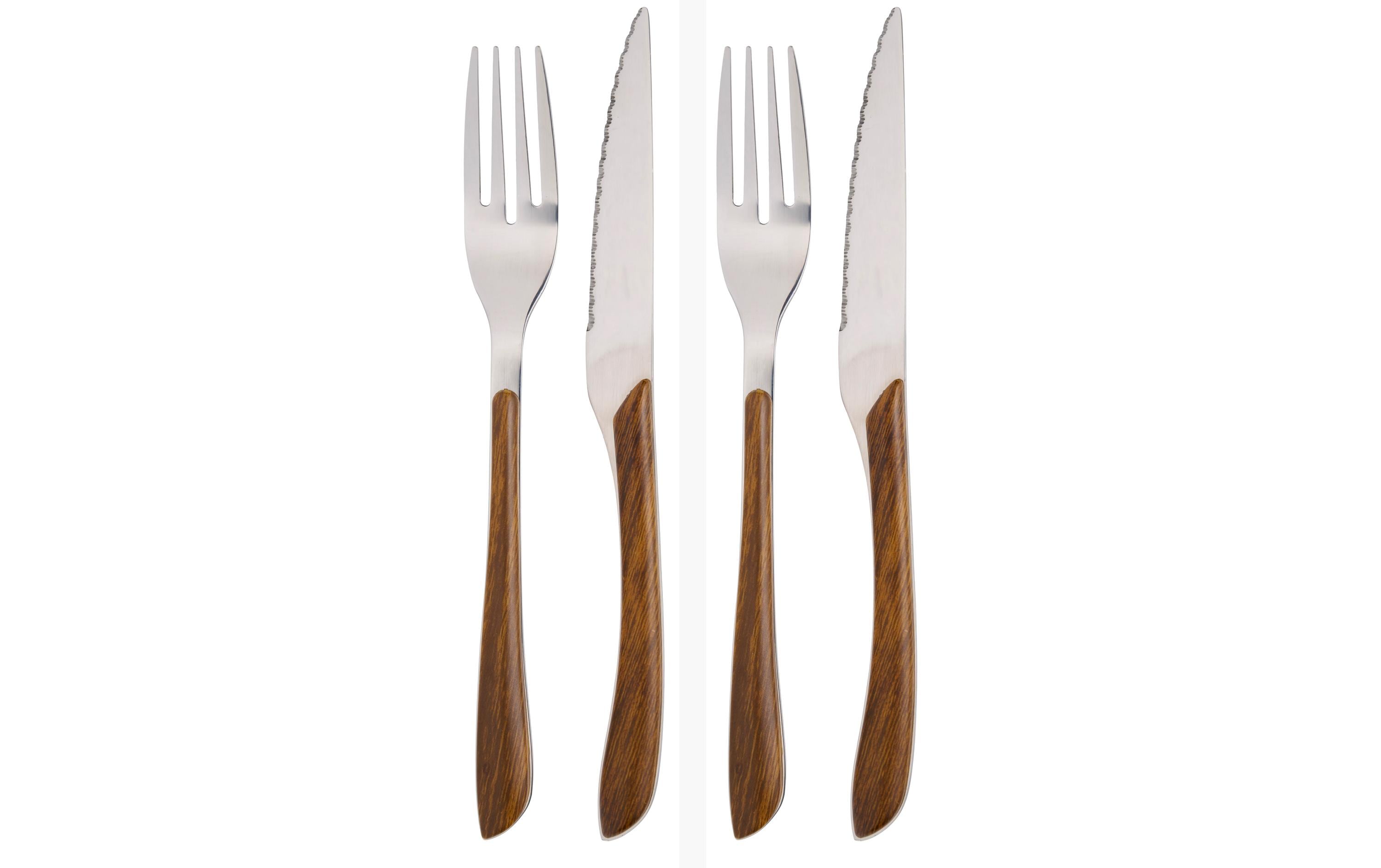 Schou Besteck Holz braun