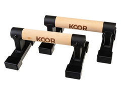 KOOR | Liegestütztegriffe klein | 2stk, 24x16x10cm, max 500kg