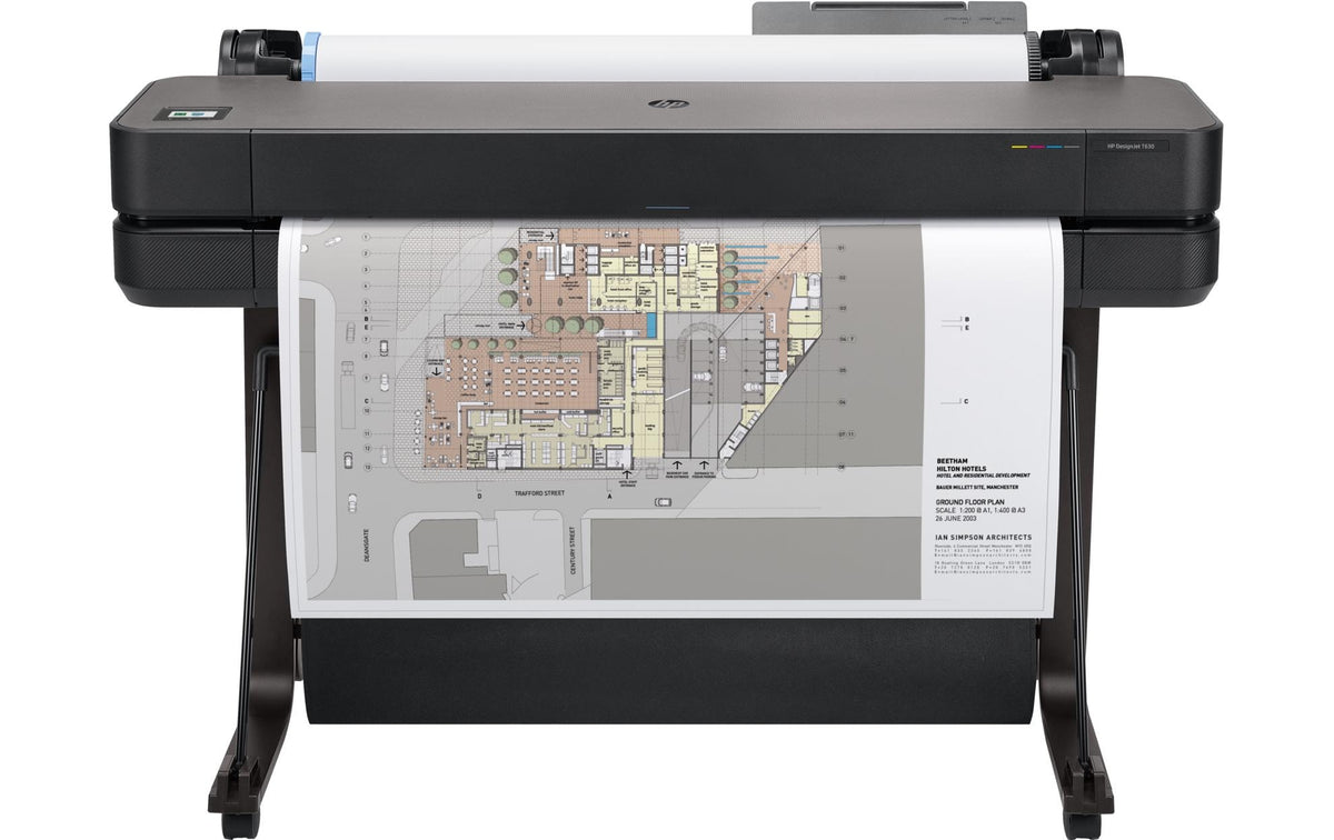 HP DesignJet T630 - 36, Rollen bis 914mm