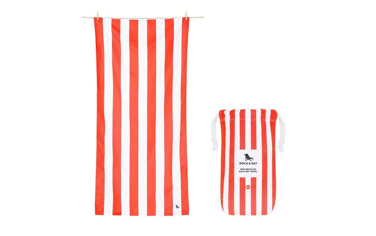 Dock& Bay Strandtuch CABANA Coral