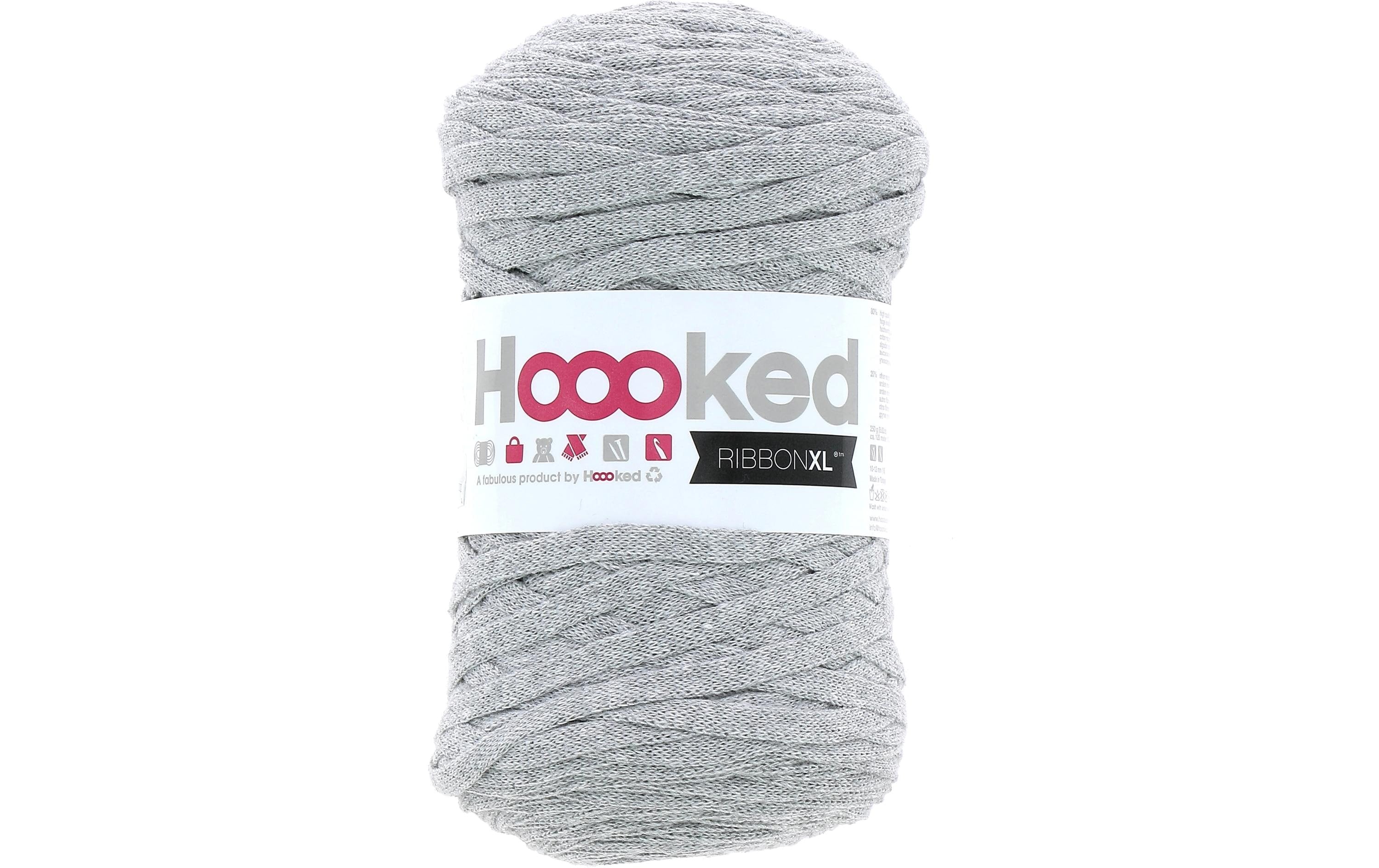 Hoooked RibbonXL, Silver Grey