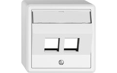 Feller EDIZIOliv AP-Montageset Keystone