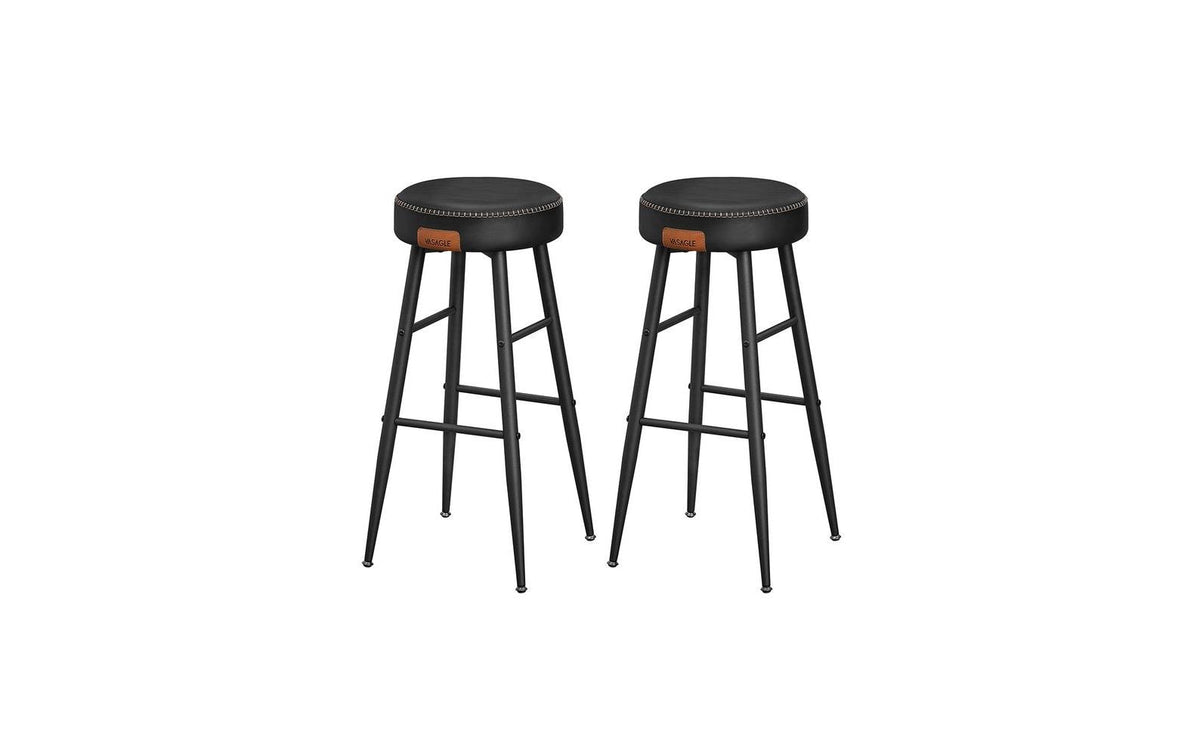 Vasagle Barhocker, 2er Set, Sitzhöhe 75cm