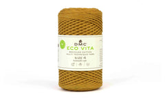 DMC, Baumwollgarn Eco Vita 4 Senfgelb