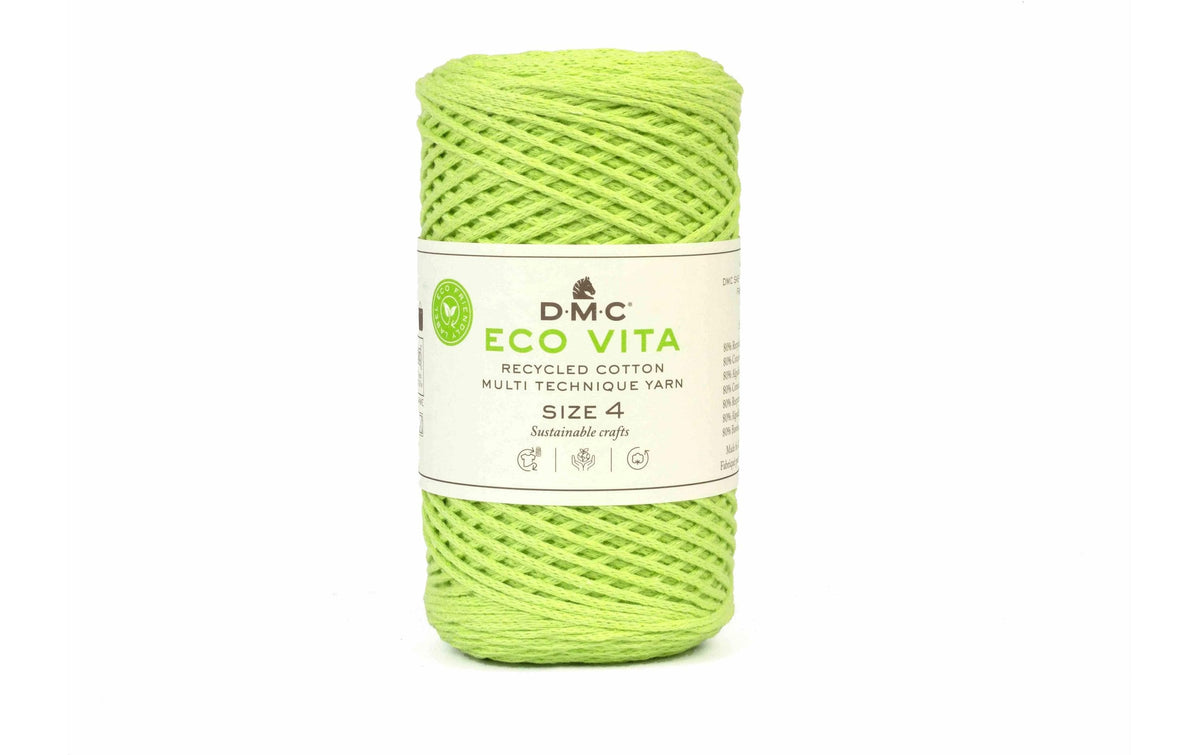 DMC, Baumwollgarn Eco Vita 4 Pistache