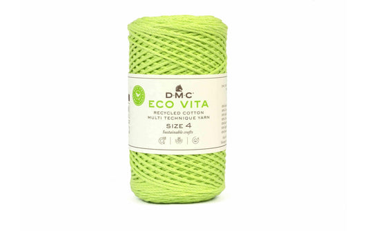 DMC, Baumwollgarn Eco Vita 4 Pistache