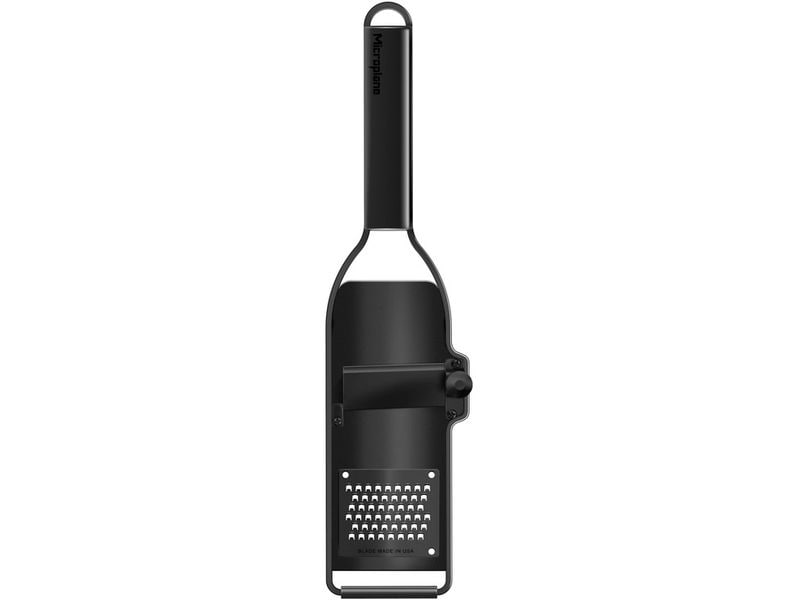 Microplane | Black Sheep Trüffelreibe/Hobel | Edelstahlgriff PVD 30x6,8x1,5cm