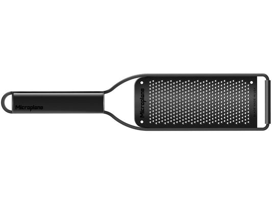 Microplane | Black Sheep Reibe Schneide fei. | Edelstahlgriff PVD 30x6,8x1,5cm