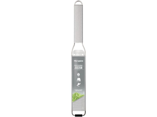 Microplane | ProfZester/Reibe | Edelstahlgriff 31x4,7x1,5cm