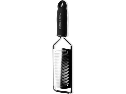 Microplane | Gourmet Reibe feine Schneide | schwarz, Kunststoffgriff 31.2x7.5x3cm