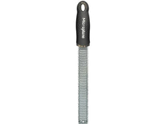 Microplane | Gourmet Premium Zester/Reibe | schwarz, Kunststoffgriff 32,5x3,50x3cm