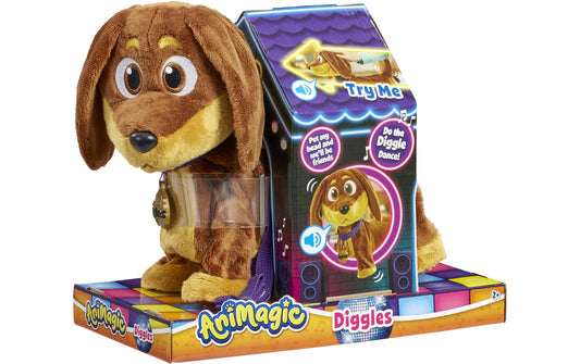 Max Bersinger | Animagic Diggles Dog | 22.5 cm, 24 cm