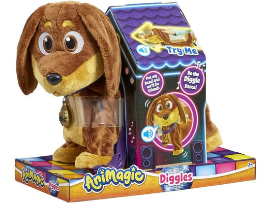 Max Bersinger | Animagic Diggles Dog | 22.5 cm, 24 cm