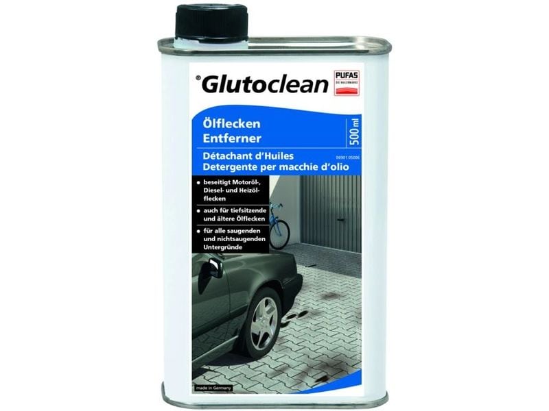 Glutoclean | Ölflecken Entferner 500 ml | Glutoclean
