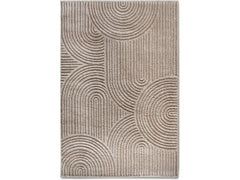 Elle Decoration | Teppich Chappe | 100% Polyester, 80 x 120 cm, Beige