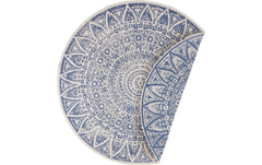 Hanse Home | Teppich Lilja | 140 cm, Blau