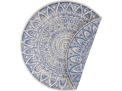 Hanse Home | Teppich Lilja | 140 cm, Blau