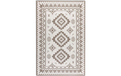 Elle Decoration | In & Outd. Teppich Dynamic | 100% Polypropylen, 160x230 cm, Linen