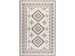 Elle Decoration | In & Outd. Teppich Dynamic | 100% Polypropylen, 160x230 cm, Linen