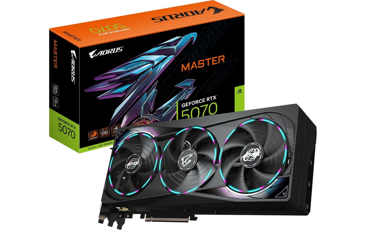 Gigabyte RTX5070 AORUS MASTER 12GB