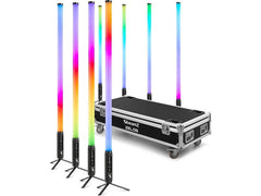 BeamZ | Zelos-Set | LED Tube Set, IP65, WDMX, Akku, RGBCW