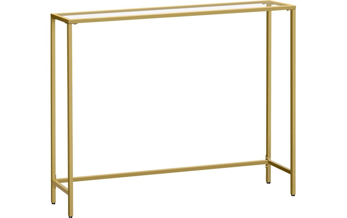 VASAGLE, Konsolentisch 100.5 x 80 cm, Gold