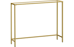 VASAGLE, Konsolentisch 100.5 x 80 cm, Gold