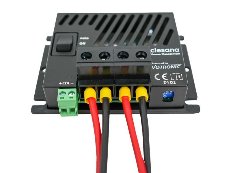 Clesana | Power-Management inkl. Kabel | schwarz