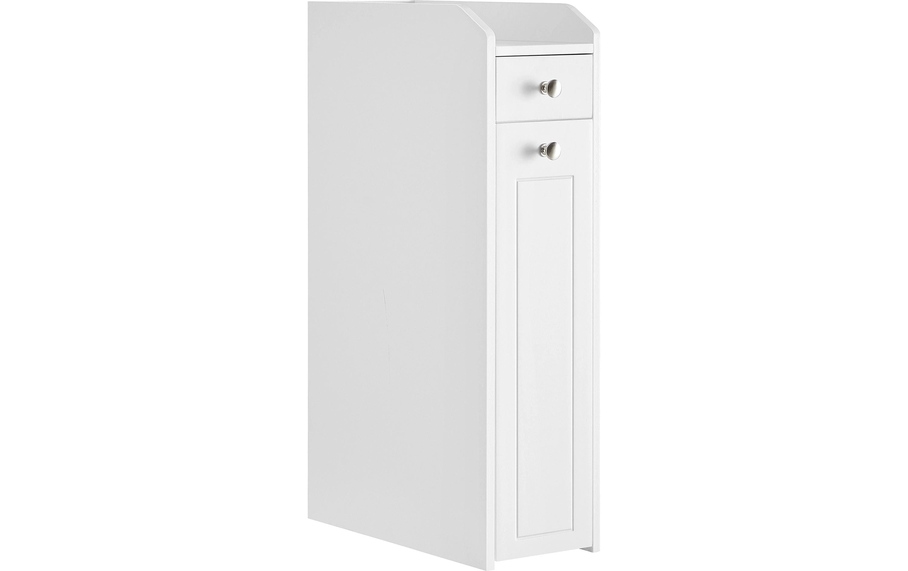 Vasagle Schrank schmal, Weiss