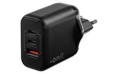onit, USB-Wandladegerät Triple 2C1A 45 W Ga