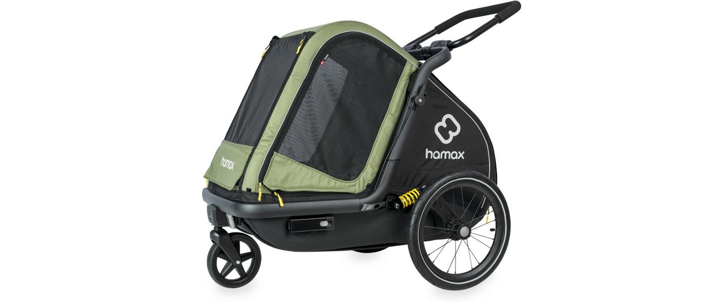 Hamax Dog Trailer Pluto M mit Federung