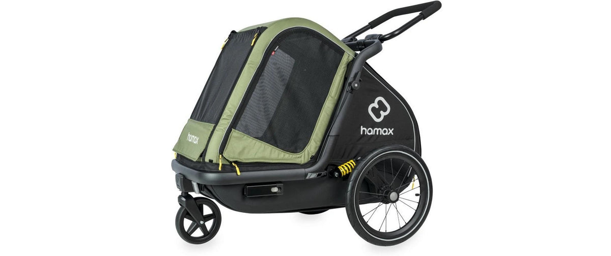 Hamax Dog Trailer Pluto M mit Federung