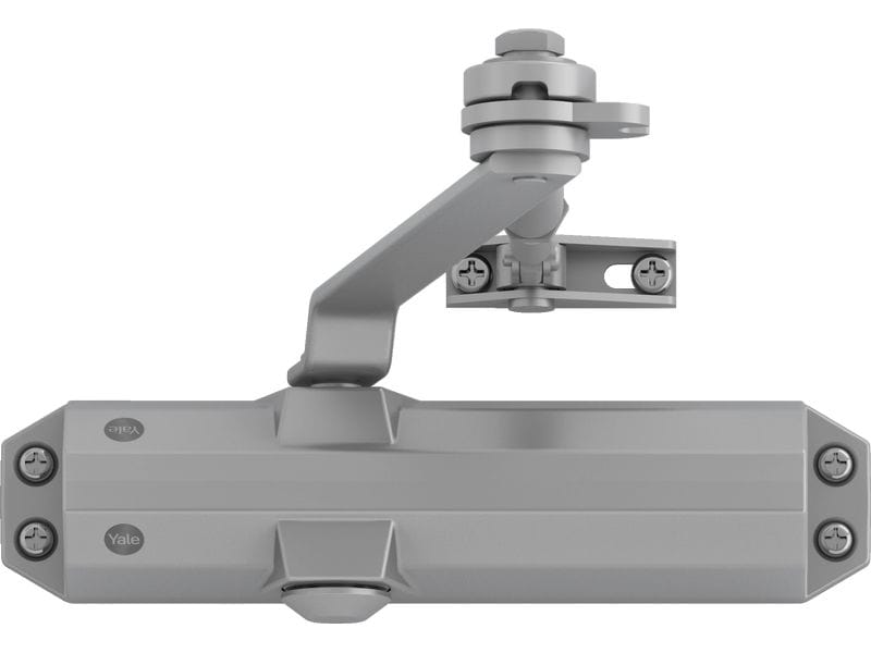 Yale | Türschliesser mit Feststellarm | Serie 4500-EN2/EN3/EN4 - Silber