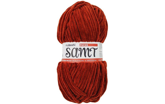 myBoshi, Wolle Chenille Samt Fuchs