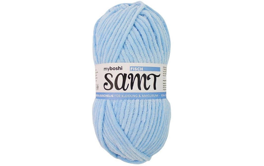 myBoshi, Wolle Chenille Samt Fisch