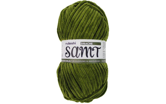 myBoshi, Wolle Chenille Samt Drache