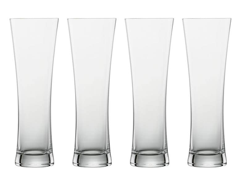 Schott Zwiesel | Weizenbierglas Beer Basic | 4er Set, 0.3 Liter